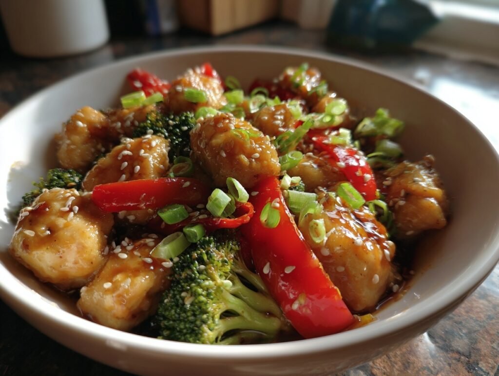 Sesame Chicken Stir Fry