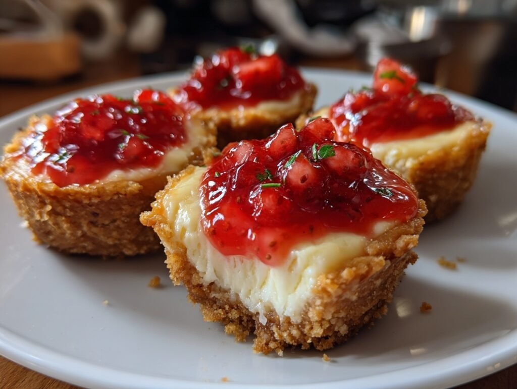 Strawberry Cheesecake Tarts