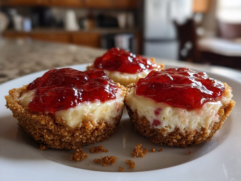 Strawberry Cheesecake Tarts