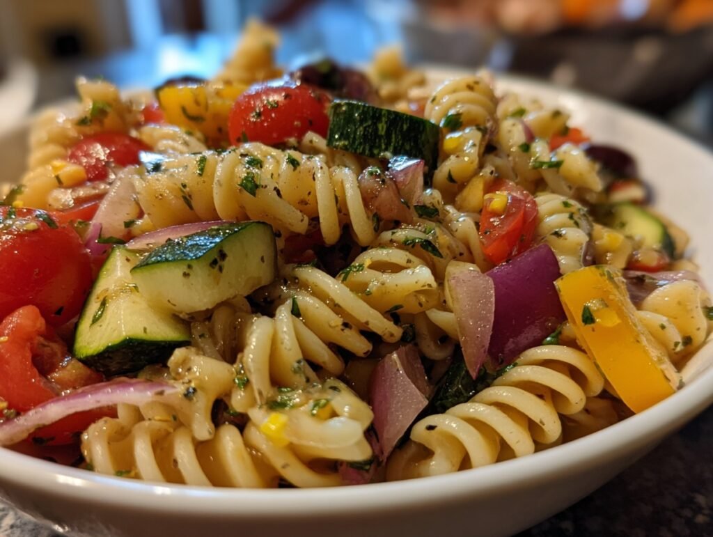 Zesty Garden Pasta Salad