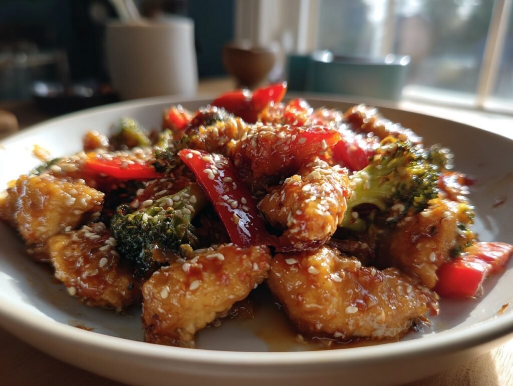 Zesty Sesame Chicken Stir Fry