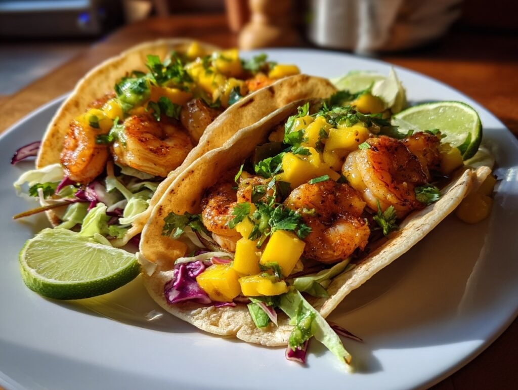 Zesty Shrimp Tacos
